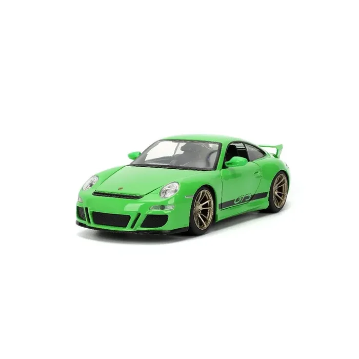 1 24 porsche 911 gt3 glossy green ff 2007
