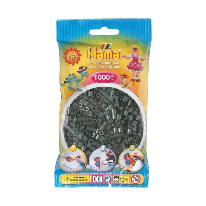 1000 Hama Midi – 28 Verde Oscuro