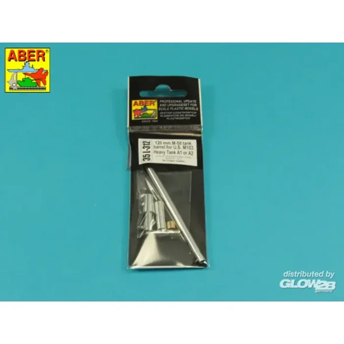120 mm M-58 tank barrel for US M103 Heavy Tank A1 or A2