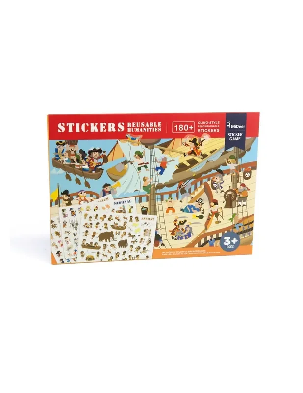 180 Stickers Reutilitzables