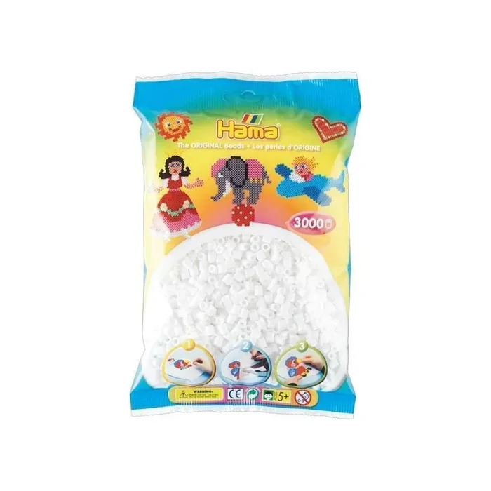 3000 Hama Midi – 01 Blanco