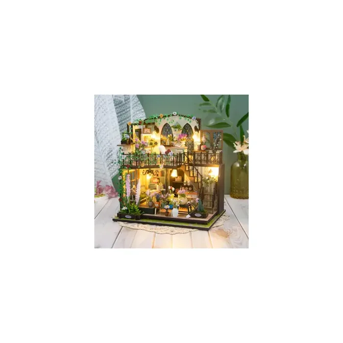 3D Puzzle Miniature House DARCY FLOWER HOUSE