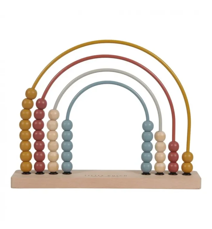 Ábaco arcoiris Pure & Nature Little Dutch