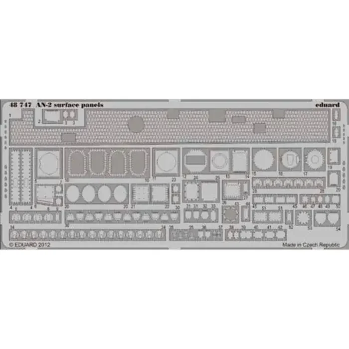 Accesorio Antonov An-2 ‘Colt‘ surface panels (designed to be used with Hobby Boss kits)