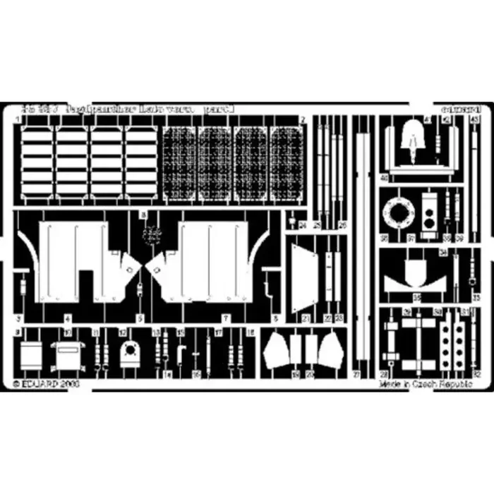 Accesorio JagdPanther (diseñado para ser ensamblado con maquetas de Tamiya)
