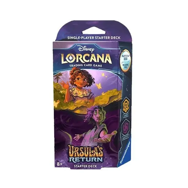 Amber & Amethyst Starter Deck – Lorcana Ursula’s Return