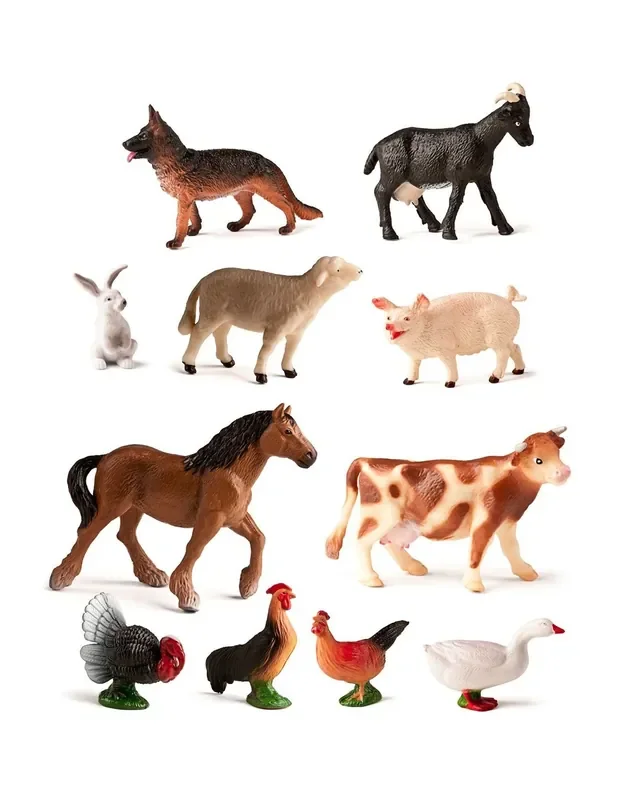 Animales de la selva – 9 uds.