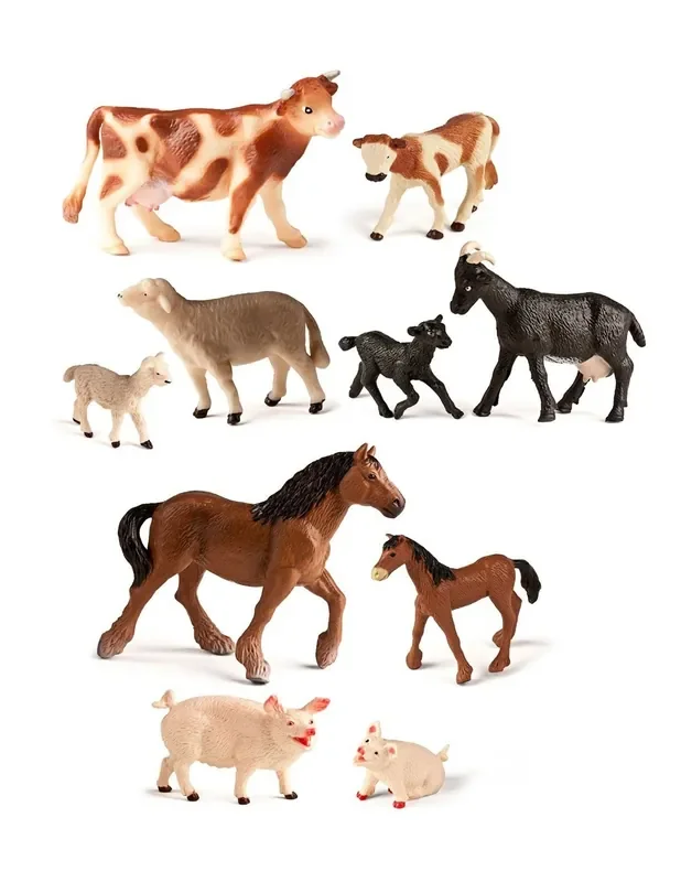 Animals bebès de la granja – 10 uni.