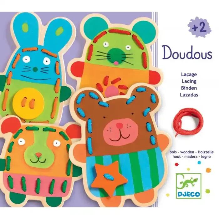 Aprendizaje lazada Corda Doudou