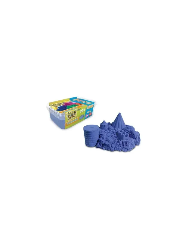 Arena mágica super sand the original color azul 450 gr – Goliath