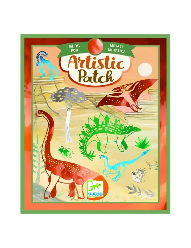 Artistic Patch – Dinosaurios Metalizados