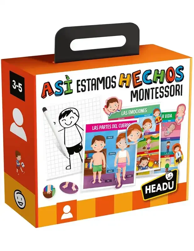 Así estamos hechos, juego montessori – Headu 130012095
