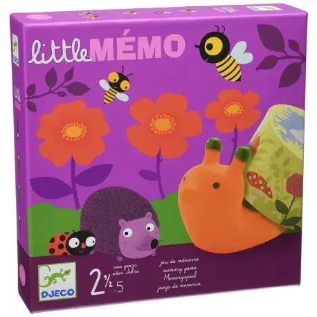 Atención + Observación + Memoria Little Memo – juego de memoria para 2-4 jugadores