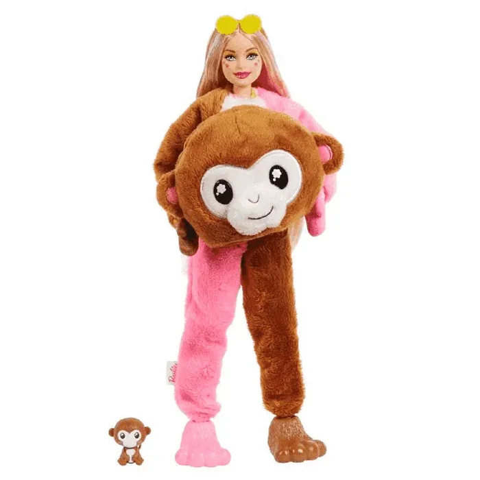 Barbie Cutie Reveal Jungla Muñeca mono con sorpresas 3 años