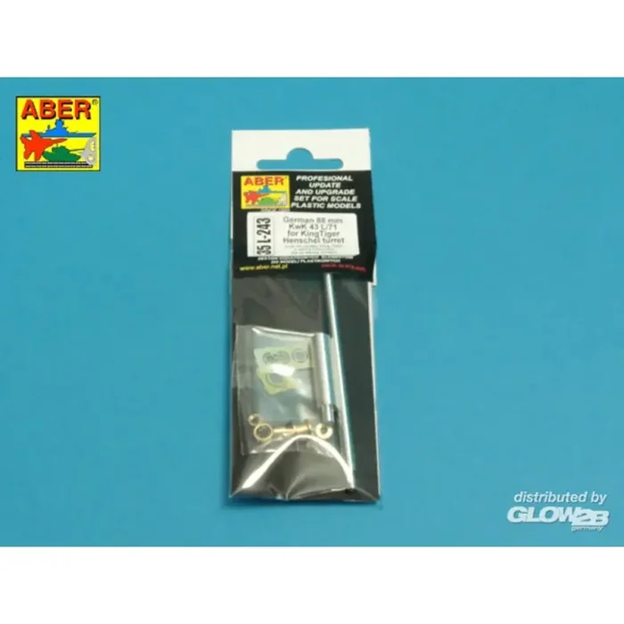 Barrel for German 8.8cm Kw.K 43 (L/71) gun used on Tiger B Henschel-Turm