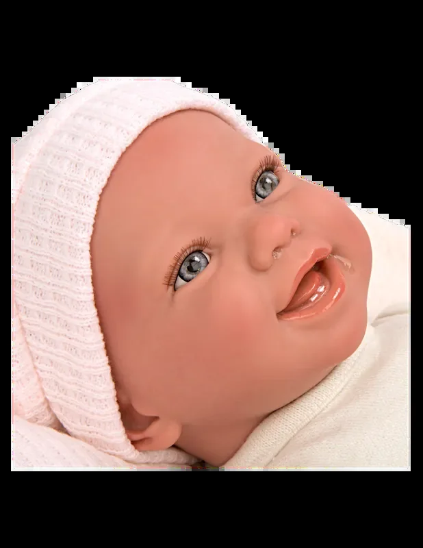 Bebé Reborn 45 cm Viviane con manta y peluche – Arias 98147