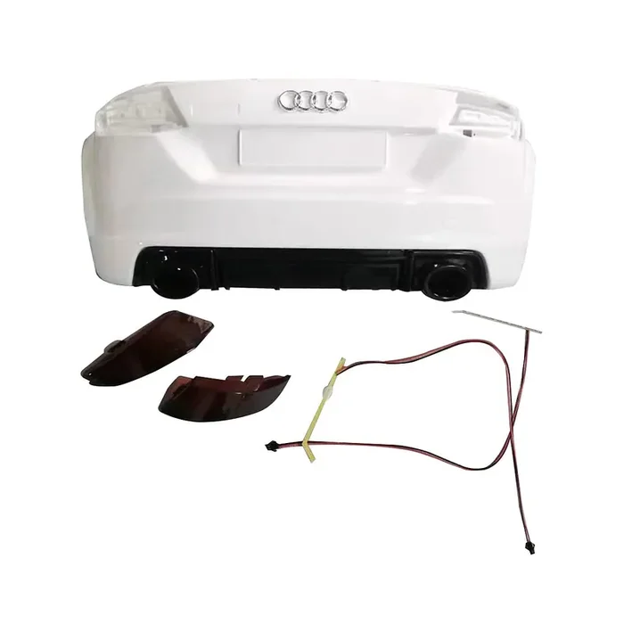 Bumper Ride-on Audi TTRS rear white