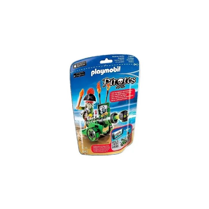 Cañon Verde con Capitan Pirata 6162