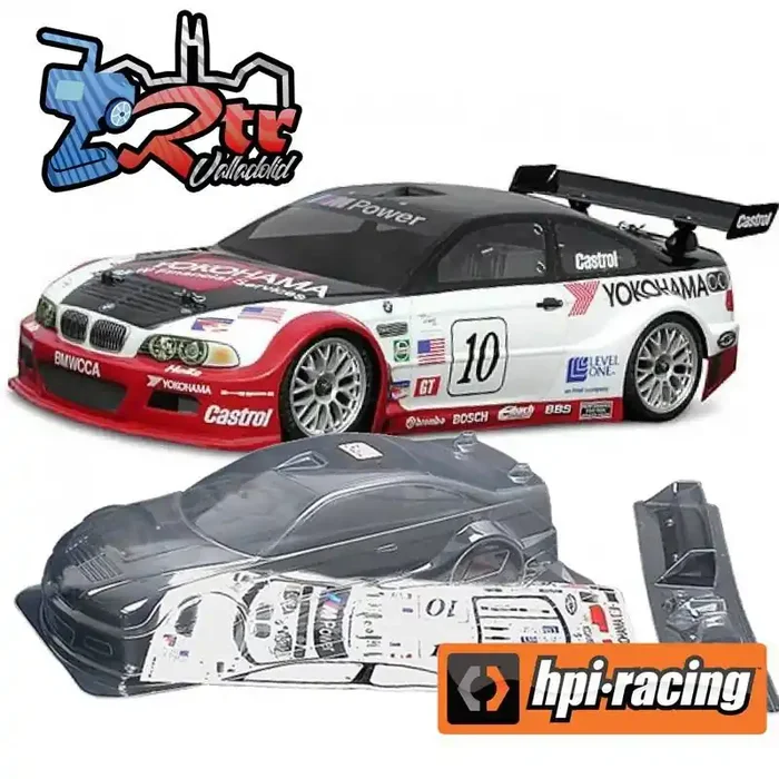 Carrocería HPI BMW M3 GT (200mm) Transparente HPI-7452