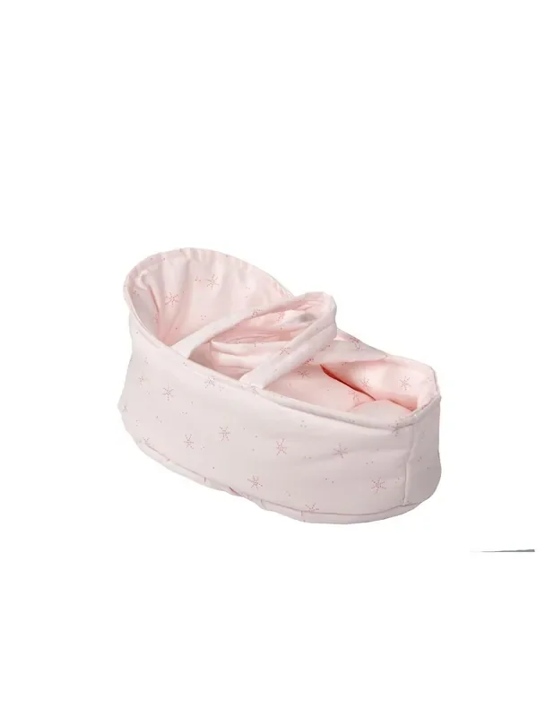 Cistell rosa amb estrelles – 26 cm