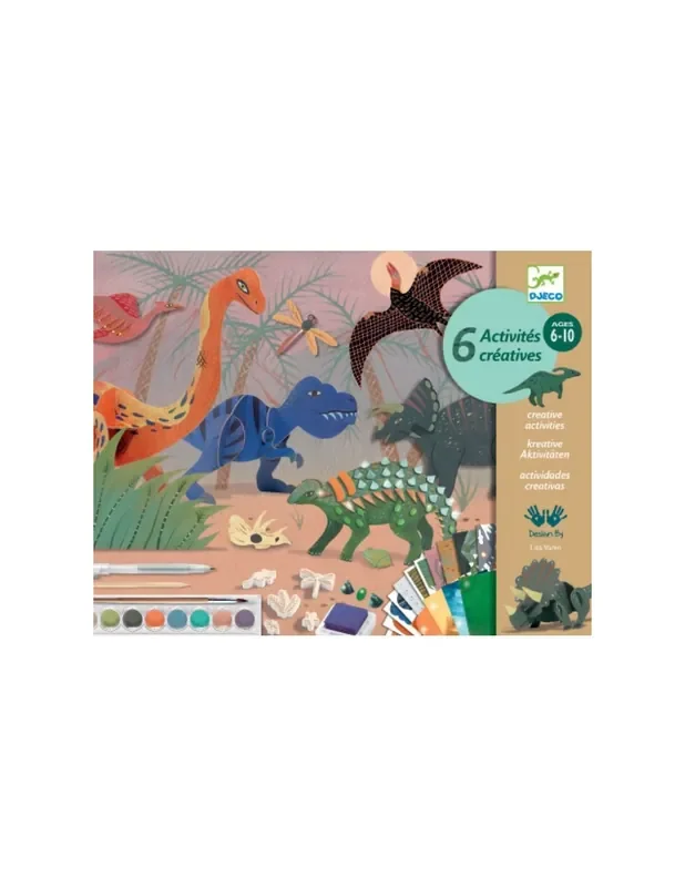 Cofre multiactivitats – El món dels dinosaures