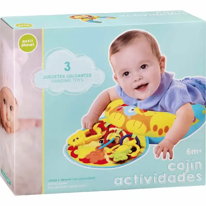 Cojín Actividades Juguetes de tela
