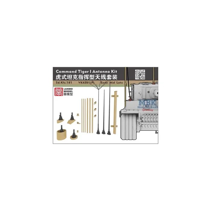 Command Tiger I Antennae kit