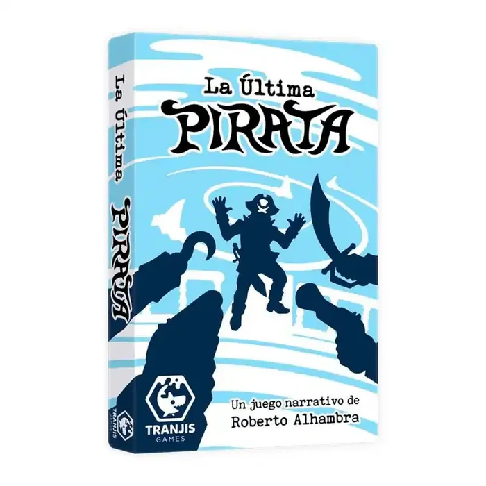 con cartas La Última Pirata – juego de cartas narrativo para 3-6 jugadores