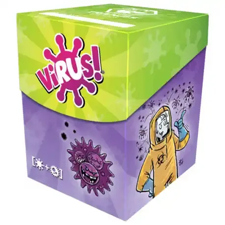 con cartas Virus! DECK BOX