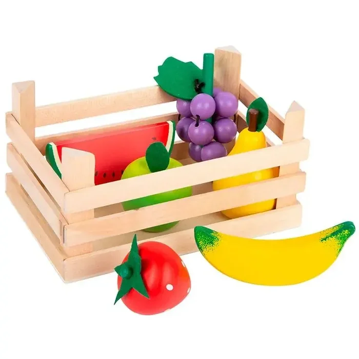 Conjunto Frutas de Madera y Fieltro con Caja – Legler