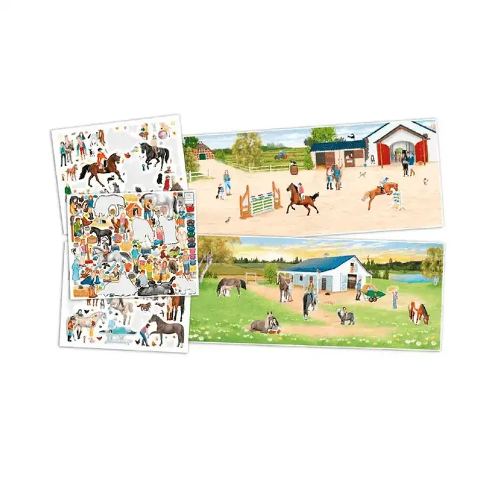 Create Your Happy Horses- Álbum pegatinas