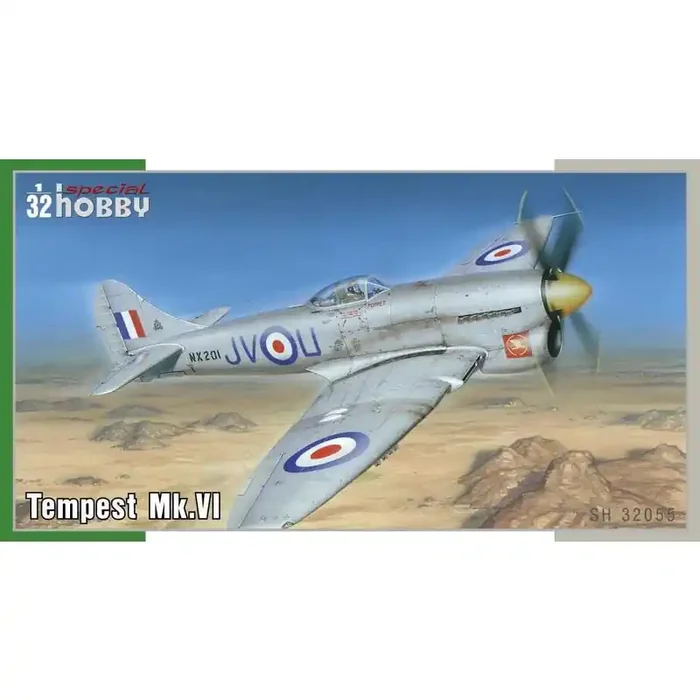 ¡De nuevo en existencia! Hawker Tempest Mk.VI Durante la Segunda Guerra Mundial, los bandos opuestos competían constantemente en