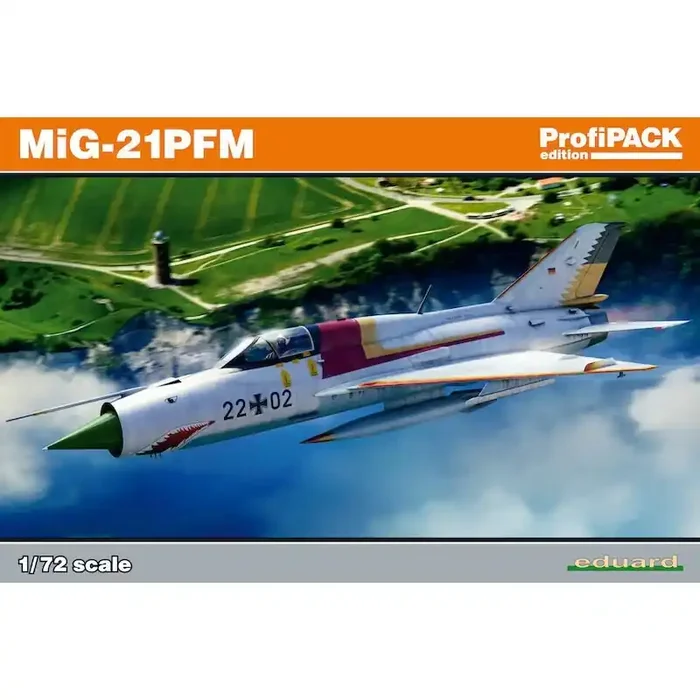 ¡De nuevo en existencia! Kit de edición Mikoyan MiG-21PFM ProfiPACK del avión de reacción MiG-21PFM soviético de la Guerra Fría