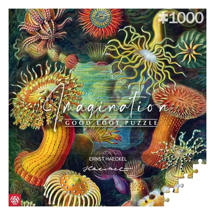 Ernst Haeckel puzzle Imagination Sea Anemones/Stworzenia morskie (1000 pieces)
