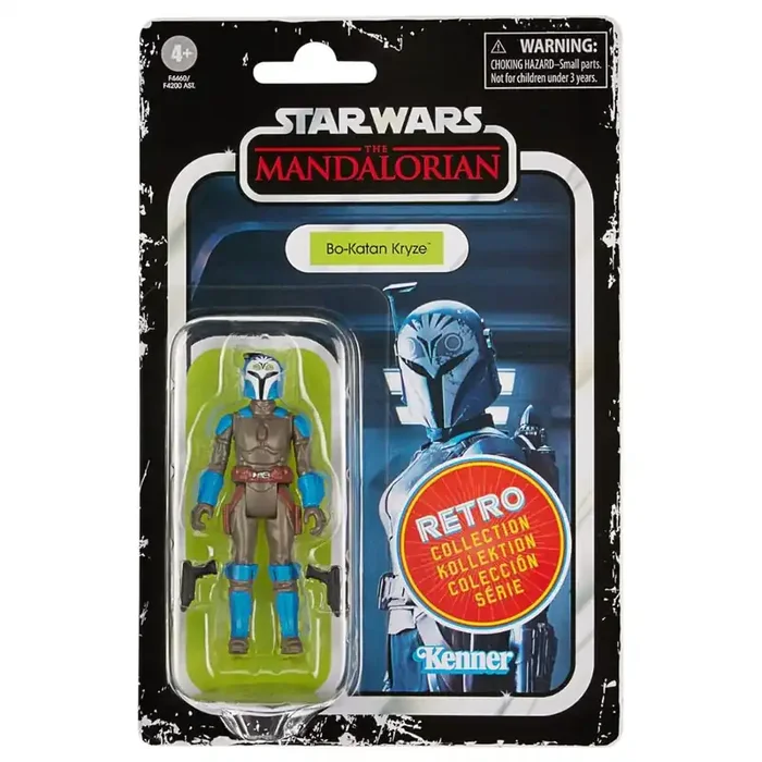 Figura Bo-Katan Kryze Star Wars retro Mandalorian