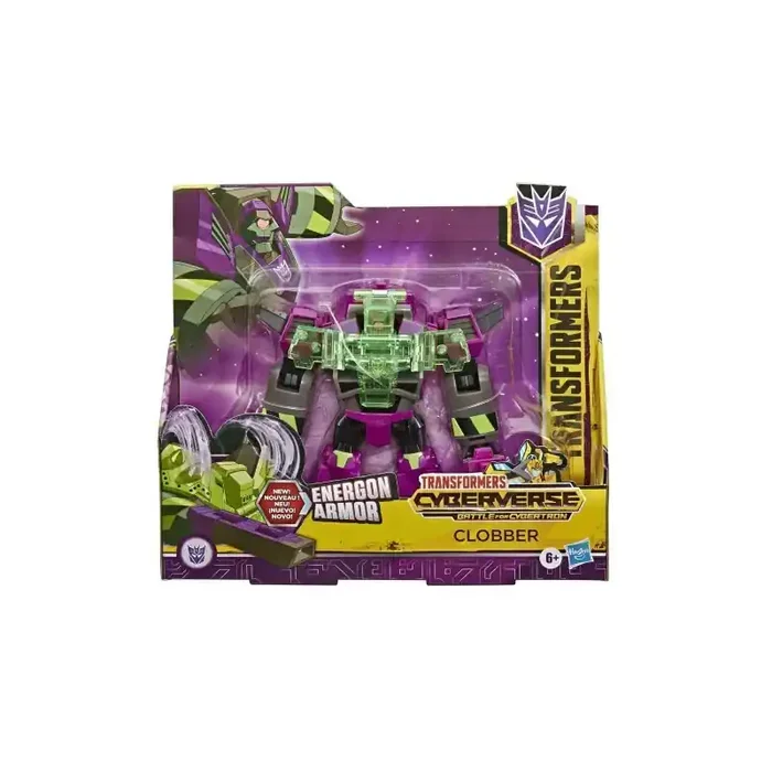 Figurita Hasbro – Transformers Cyberverse Ultra Class Energon Armor Clobber / from Assort