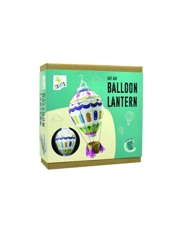 Globo aerostàtic amb llum – Manualitat