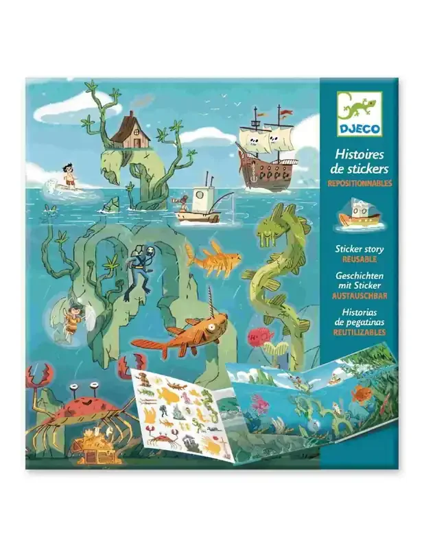 Històries amb stickers – Les aventures en la mar