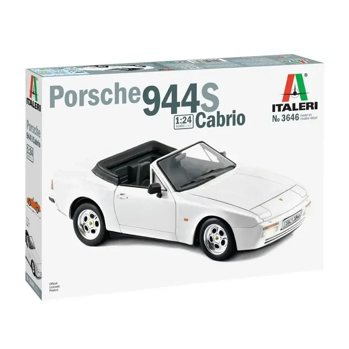 HOJA DE INSTRUCCIONES DE COLOR PORSCHE 944 S Cabrio El Porsche 944 estuvo en producción desde 1982 hasta 1991 y fue una evolució