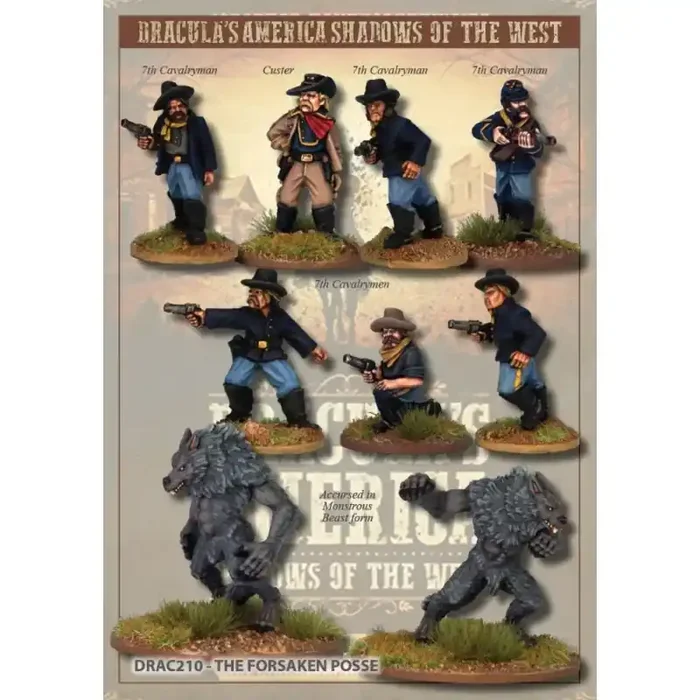 Juego de figura Dracula‘s America – The Forsaken Posse