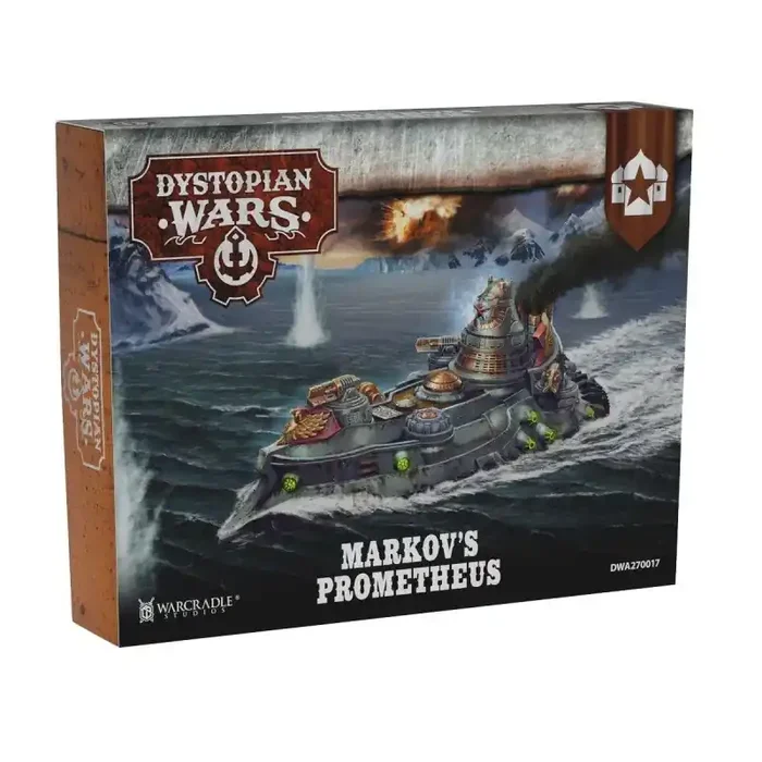 Juego de figura Dystopian wars – Markov’s Prometheus