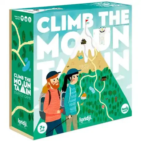 Juegos de mesa para todos Climb the Mountain – juego de estrategia y negociación para 2-5 jugadores