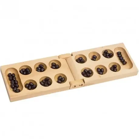 Juegos para 2 jugadores Kalaha plegable – juego de estrategia para 2 jugadores