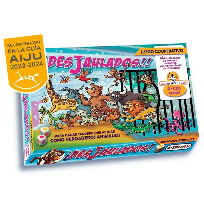 Juegos para jugar entre niños Desjaulados – juego cooperativo de memoria colectiva
