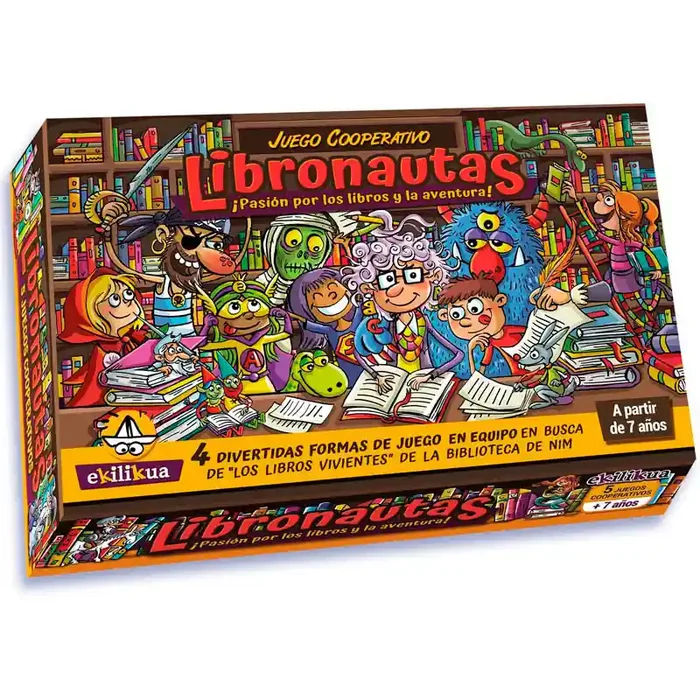 Juegos para jugar entre niños Libronautas – 4 juegos cooperativos de competencia lingüística