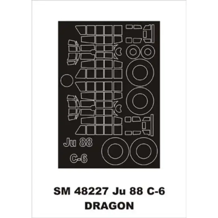 Junkers Ju 88C-6 Night Fighter (interior y exterior) (Para cultivando diseñado con kits de Dragón)
