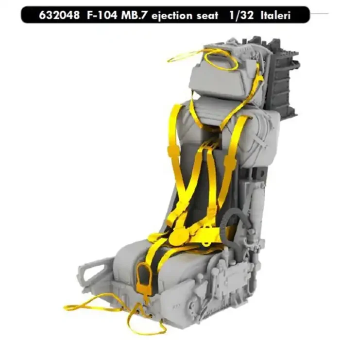Lockheed F-104 MB.7 asiento de eyección (diseñado para ser utilizado con los kits de Italeri)