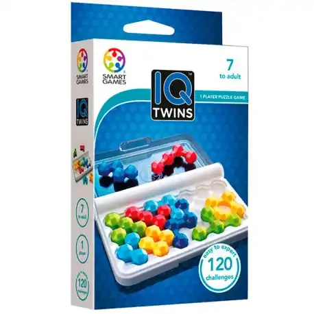 Lógica e ingenio IQ-Twins – Juego de lógica para 1 jugador con 120 retos