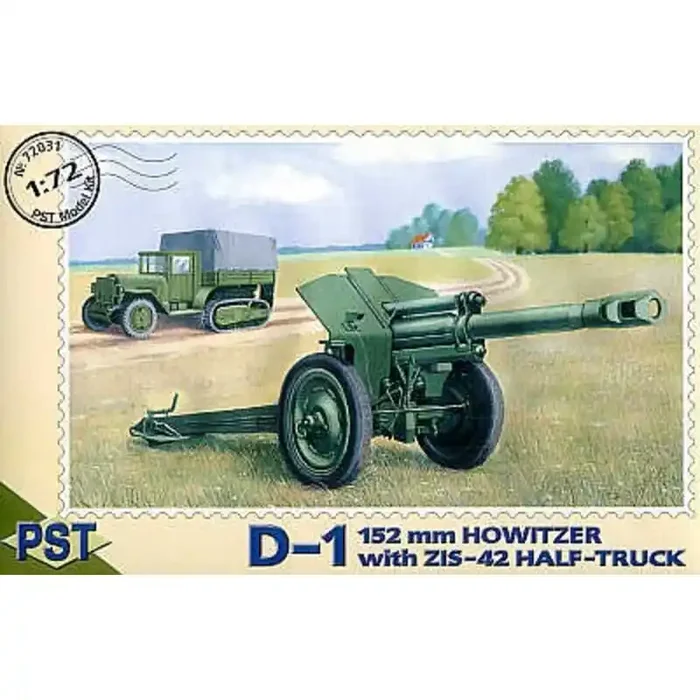 Maqueta 152mm Howitzer with ZIS-42 half truck