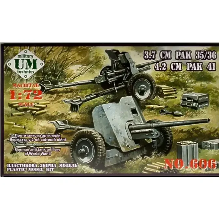 Maqueta 3.7cm PAK35/35 & 42cm PAK 41. .10.